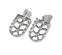 WTNZBAEM Compatible avec Honda Tornado 250 XR250 XR200 XR 200 250 XRE300 XRE 300 Accessoires de Moto Repose-Pieds élargis Repose-Pieds Repose-Pieds Pédales(Silver)