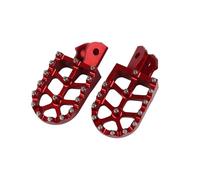 WTNZBAEM Compatible avec Honda Tornado 250 XR250 XR200 XR 200 250 XRE300 XRE 300 Accessoires de Moto Repose-Pieds élargis Repose-Pieds Repose-Pieds Pédales(Red)