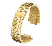 WTNZBAEM Compatible avec le bracelet de montre Patek Philippe en acier PP Nautilus 5711 5712/1A010, convexe fin for homme, 25 mm x 13(Gold)