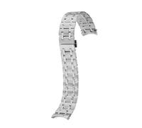 WTNZBAEM Compatible avec le bracelet en acier for homme Tissot T099 1853 Durur Series T099407A T099408A, bracelet à chaîne en acier for homme(Silver)