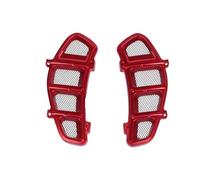 WTNZBAEM Compatible avec Les Accessoires de Moto Vespa GTV125 GTV250 GTV 300ie 125 250 2006 2007, Couvercle de Protection de calandre Gauche et Droite(Red)