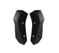 WTNZBAEM Compatible avec Les Motos Yamaha MT07 FZ07 2012-2016 2017 : Protection latérale de radiateur Noire en Plastique ABS, Accessoires de carénage Avant(Unpainted)