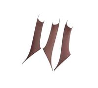 WTNZBAEM Garniture de poignée de Porte intérieure de Style Automobile, Compatible avec BMW Série 5 F10 F18 2011 2012 2013 2014 2015 2016 2017. Accessoires intérieurs(LHD Red Brown)