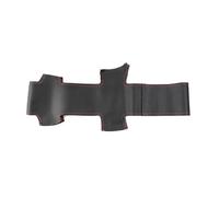 WTNZBAEM Housse de Volant en Cuir Souple perforé, Compatible avec Fiat Ducato 2006-2019 et Ram ProMaster 2017-2020, Cousue à la Main(Black-Red Line)