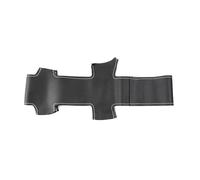 WTNZBAEM Housse de Volant en Cuir Souple perforé, Compatible avec Fiat Ducato 2006-2019 et Ram ProMaster 2017-2020, Cousue à la Main(Black-White Line)