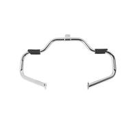 WTNZBAEM Pare-Moteur de Moto avec Barre de Protection Anti-Collision Compatible avec Les modèles Harley Touring Road King et Street Glide (1997-2008)(Chrome)