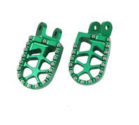 WTNZBAEM Repose-Pieds Repose-Pieds Pédales Repose-Pieds Compatible avec Honda CR 80 85 R CRM 250 XR 400 R CRF 230 1000 L DTC for Kawasaki KLX 250 S 300 R KLR 650(Green)
