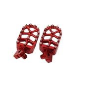 WTNZBAEM Repose-Pieds, Repose-Pieds, Repose-Pieds, pédales, Plaque d'étagère, Compatible avec Husqvarna TC FC Te FE TX FS 65 85 125 125 250 300 350 450 501 TE300(Red)
