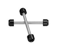 WTNZBAEM Tige de connexion hexagonale for bracelet de montre, compatible avec la série TS Tissot T-Race T048, or et noir(Black two)