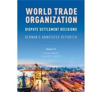 WTO Dispute Settlement Decisions Bernans Annotated Reporter by Edited by Mark Nguyen Edited by Mark Nguyen (Auteur)