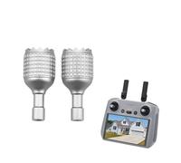 Wtohoby Joystick à bascule compatible avec DJI AIR 3S/AIR 3/Mini 4 PRO DJI RC 2 avec télécommande d'écran en alliage d'aluminium antidérapant pour appareil photo drone accessoires pièces