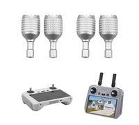 Wtohoby Lot de 4 joysticks de rechange pour DJI RC 2/RC Télécommande à bascule pour DJI Lito X1 Avata 360 Mini 5 Pro Mini 4 Pro Mini 3 Pro Air 3S Air 3 Flip Drone avec contrôleur d'affichage