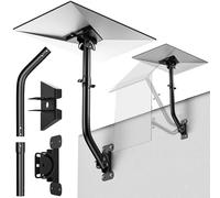 WTPGTI Starlink Gen 3 Mount 360°, Allongement Réglable Starlink kit de Montage Compatible avec Parabole Standard V3 Starlink, Support Mural/Support de Toit pour kit Internet Starlink Satellite