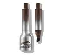 Wtpin 2 Morceaux De Brossage De Broussailles à Sourcils De Soulèvement Des Sourcils, Crayon à Sourcils 3D, Levage Rapide Des Crée Un Effet De Levage, Naturel Et Durable (Taupe)