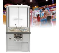 WTRYRN Distributeur Automatique de Mini-Prix Commercial, Distributeur de Bonbons en Capsules sphériques, pour Gashapon, Twister Balls, Jouets en Capsules, Chewing-Gums, balles rebondissantes White