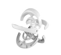 WTRYRN Générateur éolien, générateur éolien Domestique avec contrôleur, kit générateur Vertical à 5 pales, pour système Hybride éolien-Solaire White-48V