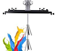 WTRYRN Mélangeur Vertical Pneumatique, Outil d'agitation de Peinture, Mélangeur de Réservoir d'agitation d'air Pneumatique, avec hélice Pliable, utilisé for mélanger des Peintures, des revêtements