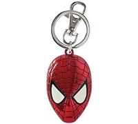 WTT Porte-Clés Spiderman Tête Coloré Metallique, 5cm, Rouge