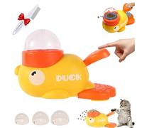 Wtujil Machine à sous à friandises pour chat, distributeur de friandises pour chien, jouet puzzle interactif 2 en 1, convient à tous les types de chats et de chiens (1 pièce)