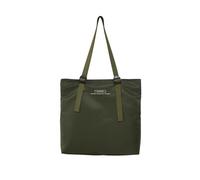 Wtukmo Sac fourre-tout en nylon imperméable tendance coréen Hip Hop sac à bandoulière grande capacité pour femme, Vert, Taille unique