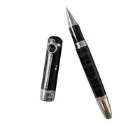 Wtukmo Stylo plume rond en forme de loupe - Stylo à bille - Qualité supérieure - Cadeau - B4 - Juste un stylo