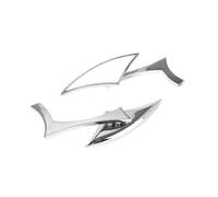 WTXXGQ Rétroviseur Moto Latéraux Miroir Paire De Rétroviseurs De Moto 8 Mm Et 10 Mm pour Suzuki pour GSR600 Et pour GSR750(Chrome)