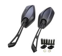 WTXXGQ Rétroviseur Moto Latéraux Miroir Rétroviseurs Arrière De Moto pour Suzuki pour GSR600 Et pour GSR750 8 Mm 10 Mm