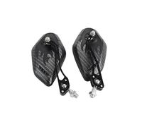 WTXXGQ Rétroviseur Moto Latéraux Miroir Rétroviseurs De Moto en Alliage D'aluminium 8/10 Mm pour CB500X Et pour NC750X(Carbon Fiber Black)