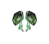 WTXXGQ Rétroviseur Moto Latéraux Miroir Rétroviseurs De Moto en Alliage D'aluminium 8/10 Mm pour Suzuki pour GSR600 Et pour GSR750(Green)