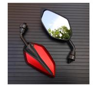 WTXXGQ Rétroviseur Moto Latéraux Miroir Rétroviseurs Latéraux 10 Mm pour Zuma 50 125 pour Razz pour Riva(F)