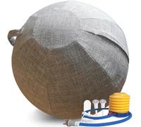 WTZHHK Swiss Ball Grossesse, Chaise Ballon, Ballon Grossesse avec Couvercle, Pompe, Ballon Grossesse pour Le Bureau Et La Maison Ballon Siege Bureau…