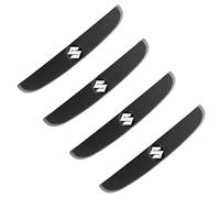 WTZNB 4 Autocollants de Protection Anti-Collision pour Les Bords de Porte avec emblème Automobile. pour Suzuki Kei, Liana, Mr Wagon, Reno.,Black