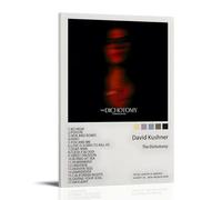 WTZRFV David Kushner The Dichotomy Poster mural inspirant sur toile pour décoration d'intérieur, salon, chambre à coucher avec cadre 30 x 45 cm