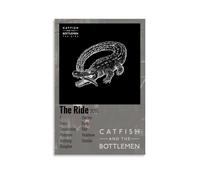 WTZRFV Impression sur toile « The Ride by Catfish And The Bottlemen» - Décoration murale inspirante pour la maison, salon, chambre à coucher - Design moderne sans cadre 20 x 30 cm