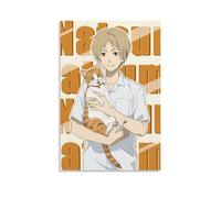 WTZRFV Natsume's Book of Friends - Impression sur toile inspirante du livre des amis pour la décoration d'intérieur, salon, chambre à coucher, design moderne, style sans cadre, 30 x 45 cm