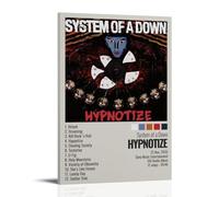 WTZRFV System of A Down Hypnotize - Impression sur toile avec cadre - 30 x 45 cm