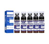 Wu Mu Chen Xiang Sleep Mist Spray de sommeil en bois d'agar ébène, spray de sommeil Wu Mu Chen Xiang, air relaxant apaise le sommeil (5 pièces)