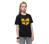 Wu Tang Clan Kids T Shirt Classic Band Logo Nouveau Officiel Noir Ages 3-10 yrs Size X-Large (11/12 yrs)