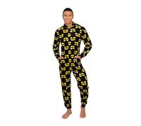 WU Tang Clan Logo Toss Adult Pajama Union Suit Black