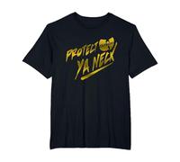 WU-Tang Clan Protect Ya Neck T-Shirt, Homme Grandes Tailles, Noir, 2X Tall