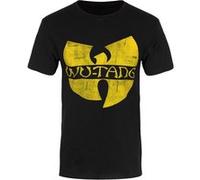Wu-Tang Clan 'Logo' (Noir) T-Shirt - NOUVEAU ET OFFICIEL