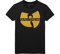 T-shirt wutangclan logo unisexe noir taille m Noir G