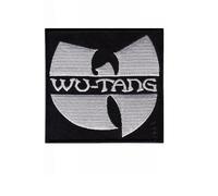 Wu Tang Silver Hip Hop Patch Patch Écusson Brodé Iron on Applique Accessoire