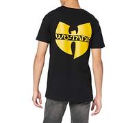 Wu-Wear Front-Back Tee T-Shirt, Black, M Homme