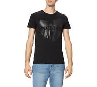 Wu-Wear Homme Wu-wear Black Logo T-shirt T shirt, Noir, S EU