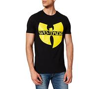 Wu-Wear Homme Wu-wear Logo T-shirt T shirt, Noir, S EU