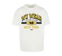 WU Wear T-Shirt jaune / noir / blanc, Taille XL