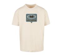 WU Wear T-Shirt 'Killa Bee' beige / émeraude / noir, Taille XL