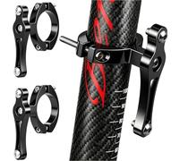 WUBAYI Lot de 2 adaptateurs pour porte-bouteille d'eau de vélo, adaptateur de support de porte-bouteille en aluminium avec clé hexagonale, accessoire de porte-boisson pour vélo/moto