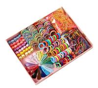 WUBAYI Lot de 780 accessoires à cheveux pour tout-petits, accessoires à cheveux pour filles, bébés, bandeaux multicolores pour filles, accessoires de cheveux pour filles, accessoires de cheveux pour